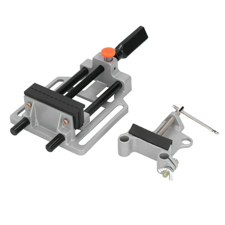 

Drill Press Vise Bench Clamps Flat Push Table Vise Hand Operated Tools Sculpture For Carving Repairing Craft