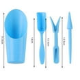 thumbnail image 2 of TNOBHG Plant Lifter Tool 4pcs Plant Tool Set for Succulent Gardening Digging Shovel Scoop Lifter Hole Punch Easy Sowing Bonsai Fertilizer Tool for Gardeners, 2 of 8