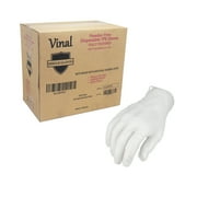 Disposable Food Service Gloves, Vinal Cooking Gloves, Clear, Size X-Large, 2.0 Mil Thick, 1000 Pack