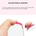 thumbnail image 2 of LNKOO 100 PCS Disposable Mascara Brushes Crystal Eyelash Brushes Mascara Wands Applicator Eyelash Extensions Makeup Tools Eyebrow Brush (Crystal Pink), 2 of 7