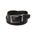 thumbnail image 2 of Harbor Bay by DXL Big and Tall Men's Reversible Leather Dress Belt, Black/Brown, 46/48, 2 of 4