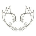 thumbnail image 1 of Miangastore Clips Boucles d'Oreilles Cosplay Style Courbé Multi 1 Paire 3.1x1.4in, 1 of 8