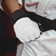 thumbnail image 1 of Boxing Hand Protector, Hollow Palm Design Comfortable Taekwondo Gloves  Elasticity  For Fitness XL, 1 of 8