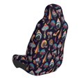 thumbnail image 4 of Lsque Mushroom Doodle Pattern Car Seat Covers for Front Seats , Waterproof Seat Covers for Cars, Sporty Front Seat Covers,Car Seat Cover Protector Front Seats, 4 of 5