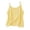 Yellow-02, variant on Ugoldhm Girls' Gingham Cami Top Spaghetti Strap Casual Camisole Cotton Linen Sizes 4-14 Years Old