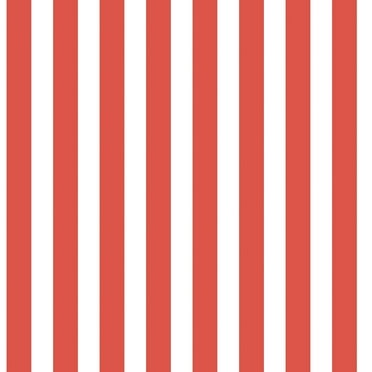 Galerie Wallcoverings  Tiny Tots 2 Regency Stripe Non-woven Matte Wallpaper Roll 33 feet x 21 inches - Red