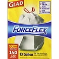 thumbnail image 1 of Glad Tall Kitchen Trash Bags, 13 Gal, 140 Ct, 1 of 2