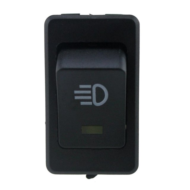 WDOplteas Interruptor Basculante Antiniebla 12 V 35 A 4 Pines Con LED para Tablero Camión Coche (amarillo)