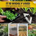 thumbnail image 3 of Gardening Tools Hollow Hoe Sturdy Garden Tool Hand Shovel Weed Puller Hoe for Patio Weeding Soil Loosening, 3 of 3