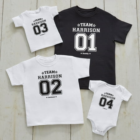Personalized All Star Family Apparel - Available in Adult, Infant, Toddler and Youth