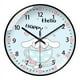 thumbnail image 5 of Reloj de pared con orejas grandes de Hello kitty, reloj de pared con diseño de perro, canela, cuarzo súper silencioso, radio de tiempo Sanrio, creativo, 5 of 5