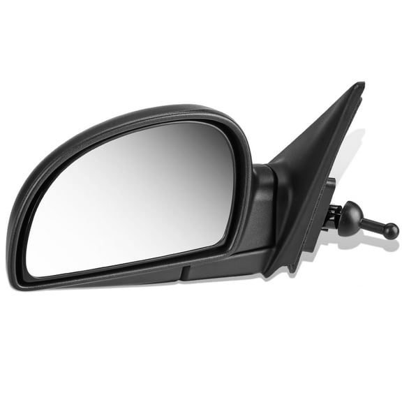 DNA Motoring OE Style Manual Driver Left Side Mirror for 2002-2005 Hyundai Accent