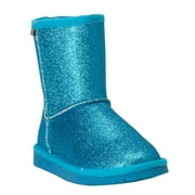Bearpaw Kid's Cheri Youth 6" Blue Snow Boot 1 M