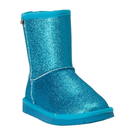 Bearpaw Kid's Cheri Youth 6" Blue Snow Boot 1 M