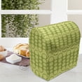 thumbnail image 3 of Vibrant Stand Mixer Cover, Continuous Sketchy Geometric Minimalist Green Tones Print, Kitchen Appliance Organizer Bag Cover with Pockets, 5 Quarts, Avocado Green, by Ambesonne, 3 of 4
