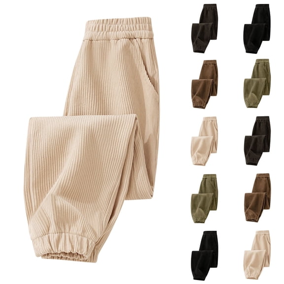 Piuwrlz Girls Boys Fleece Pants for Kids Sweatpants Pant Black Size 9-10 Years