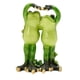 thumbnail image 1 of Estatua de Estatuilla de Rana Sunnimix Decoración de Figuras de Animales Adorno de Amor, 1 of 8