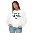thumbnail image 5 of US Air Force I Love My USAF Man Women Crewneck Sweatshirt Brisco Brands X, 5 of 6