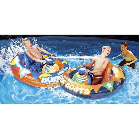 Six Flags Motorized Bumper Boats Deluxe Twin Pack
