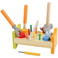 thumbnail image 2 of Miangastore Wooden Hammer Toy for Playing Safe and Durable with Assorted Color 1 Set, 2 of 9