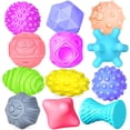 thumbnail image 1 of Juguete Montessori Sensory Balls Ynanimery para niños pequeños, 12 unidades, 1 of 7
