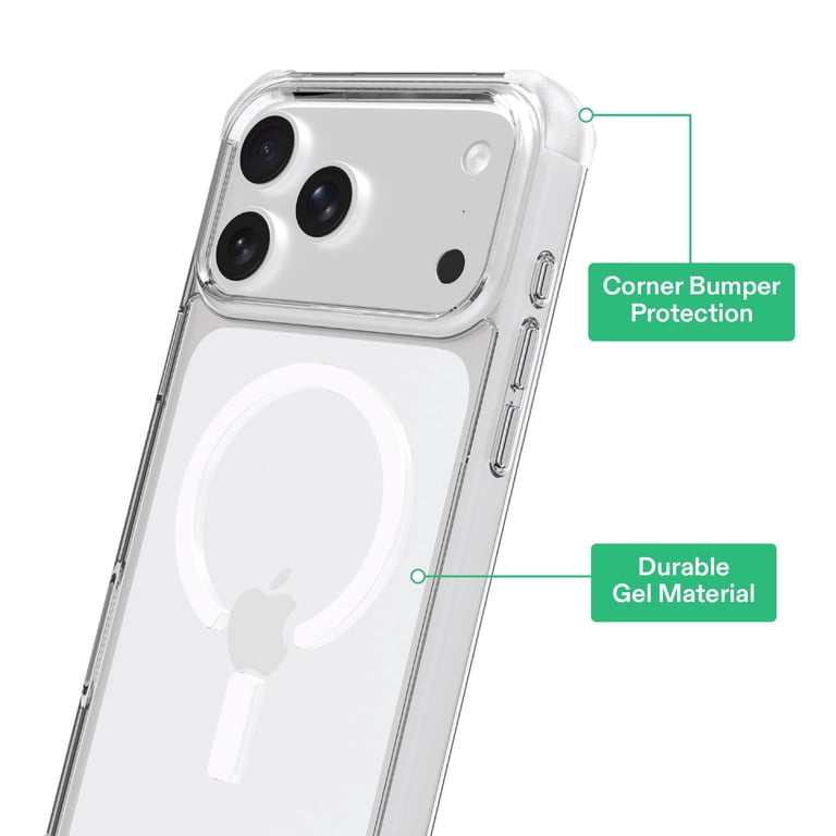 onn Clear Phone Case for iPhone 18 Pro Max/17 Pro Max photo 3