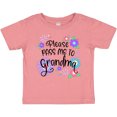 thumbnail image 3 of Inktastic Please Pass Me to Grandma with Flowers Boys or Girls Baby T-Shirt, 3 of 5