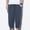 Blue, variant on WWV 3/4 Pants Men Mens Cropped Pants Pocket Drawstring Trousers Solid Color Fashion Relaxed Fit Weekend Travel Cotton Linen Pants Beige L