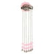 thumbnail image 3 of Pinza para el cabello estilo chinoiserie con borla de flores, ideal para juegos de corte, para niñas. Rosado, 3 of 8