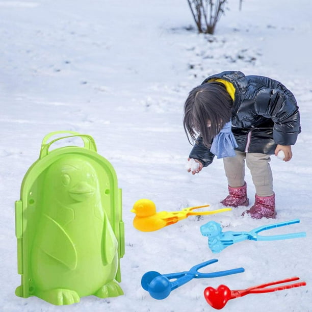 WREESH hiver jouet de neige en plein air pour enfants pince à boule de neige  enfants interaction parent-enfant jouet de neige pince à boule de neige 