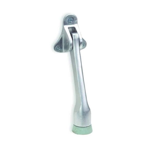 Manufacturer Varies Lever Door Holder, Brass, Silver 5U618