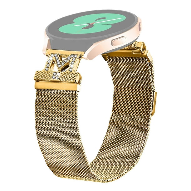 M-Type Milanese Bands For Samsung Galaxy Gear Sport Gear S2 Classic Stainless Steel Metal Strap - Bl