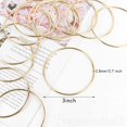 thumbnail image 2 of Framendino, 20 Pack 3 Inch Gold Metal Macrame Dream Catcher Rings for Wedding Wreath Decor, 2 of 7