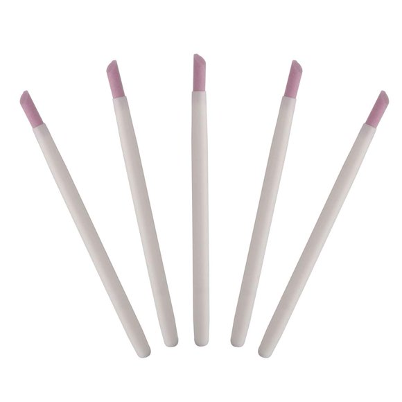 5 piezas de lima de uñas de piedra pómez para cutículas, pluma peladora de uñas, removedor de cutículas, cortadora de cuarzo, exfoliante, piedra para cutículas, bolígrafo multifuncional para uñas de l