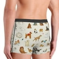 thumbnail image 5 of Bingfone Dogs Funny Pets Men's Underwear - Casual Stretch Boxer Briefs-Medium, 5 of 9