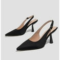 thumbnail image 3 of Women's Elegant Slingback Shoes - Pointed Toe Kitten Heel for Sophisticated Dress Occasions, 3 of 5