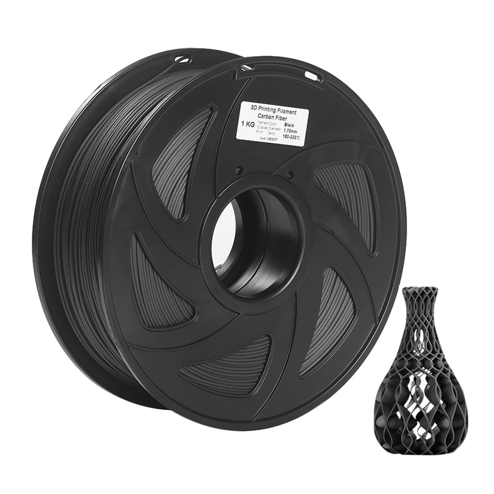 CR-PLA Carbon 1.75mm PLA 3D Printing Filament 1kg