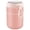 Z2-Pink, variant on Insulated Vacuum Food Jar with Dustproof Cover & Foldable Spoon Round Soup Thermo for Hot Food Leakproof Lunch Container Perfect for Soup, Porridge, Oatmeal, Salad, Microwave Safe(White,4.3x3.6")
