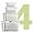 4 Pack White, variant on Fresh Container, 3PACK Produce Saver Container BPA Free Fridge Organizer for Vegetable Fruit and Salad Partitioned Food Storage Container with Vents Stay Fresh Containers Not Dishwashers Safe
