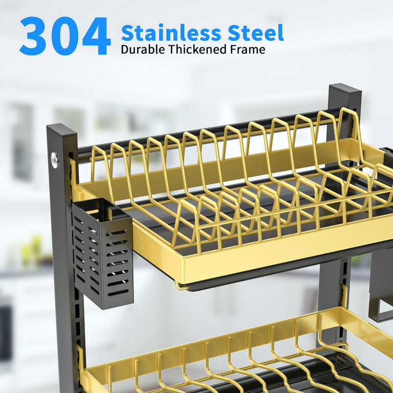 NETEL Pan Organizer Rack 2/3/4/5 Layers Cookware Pot Rack For Kitchen  Organization Shelf 304 Stainless Steel Storage Rack