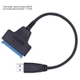 thumbnail image 4 of M.2 NGFF SSD MSATA Protocolo A Adaptador Puerto Serie Tarjeta SATA3 Con Convertidor USB para La Computadora Portátil PC, 4 of 9