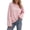 Pink, variant on XUNKUSGA Womens Striped Tops Casual Loose Long Sleeve Crewneck Pullover Top Fashion Drop Shoulder Oversized Tunic Tops Comfortable Soft Fall Sweatshirt for Daily Wear S