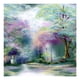 thumbnail image 2 of Cuadros Decorativos Kit de pintura de diamante redondo de taladro completo DIY 5D paisaje de parque dibujo de diamantes de imitación Tmvgtek embutido en tela, 2 of 9