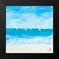 thumbnail image 2 of DeRice, Julie 12x12 Black Modern Framed Museum Art Print Titled - Windjammer II, 2 of 5