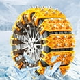 thumbnail image 3 of 1PCS Car Snow Chain Car Winter Tire Wheels Chains .Emergency Double Grooves Anti-Skid Chains for Tire Width Universal, 3 of 7