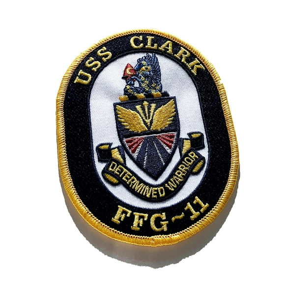 USS CLARK FFG-11 Patch – Sew On