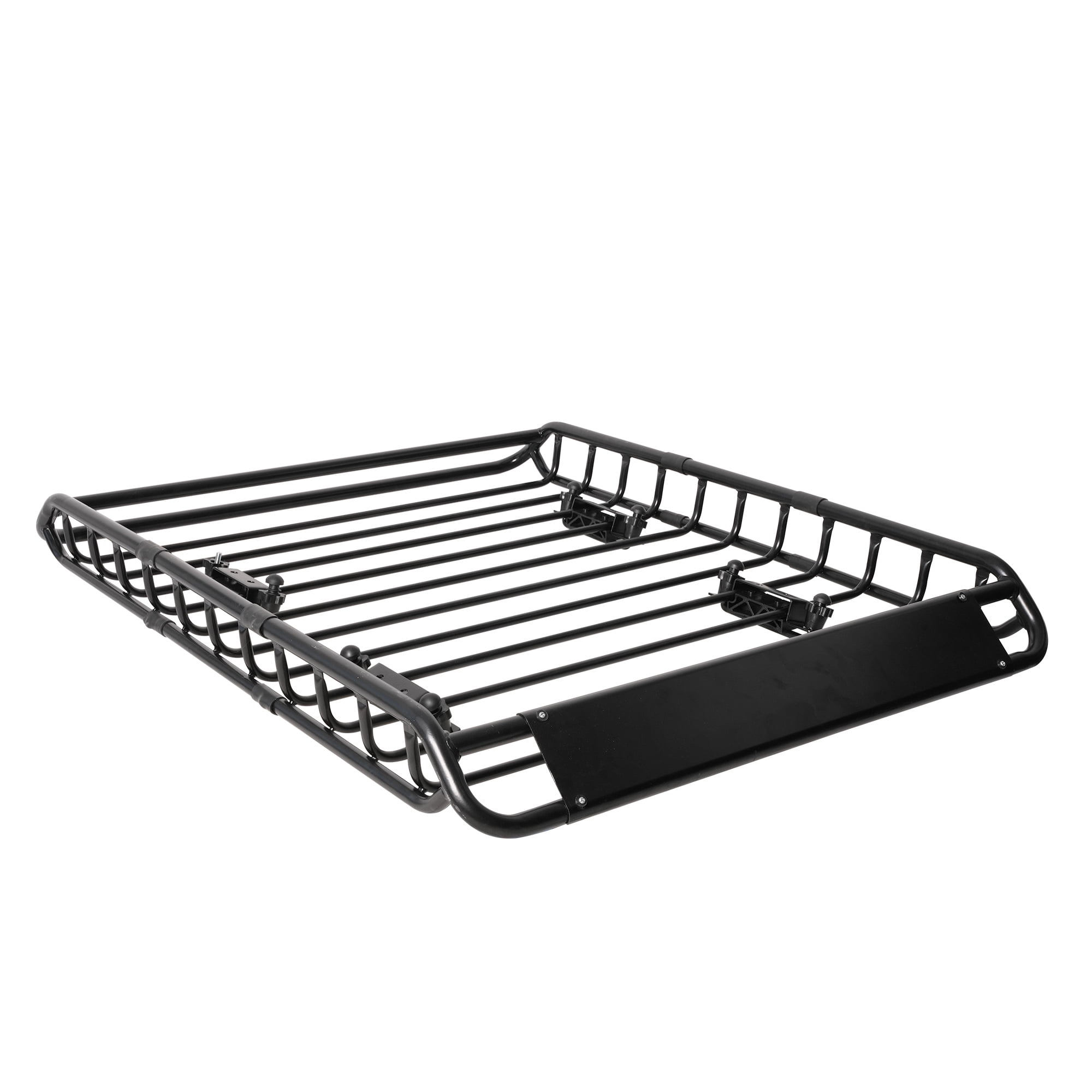 45x 36x4.5 Rack Cargo Basket Universal Rooftop Cargo Rack, Cargo Carrier for Top of Vehicle for SUV, Truck, Car Luggage Holder, 150 lbs Weight Capacity, Black