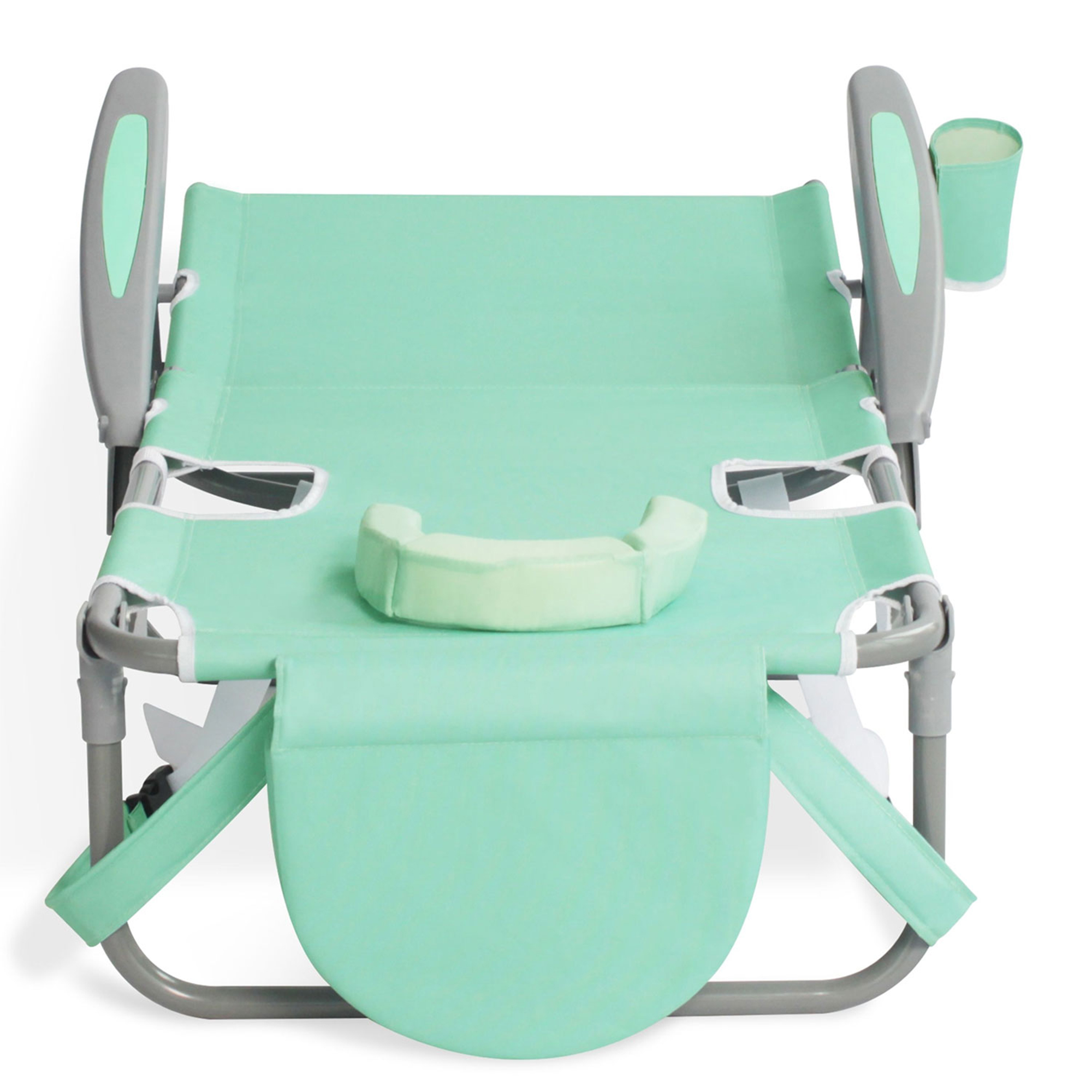 Ostrich On-Your-Back Outdoor Reclining Beach Pool Camping Chair, Teal - image 12 of 12