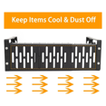 thumbnail image 3 of Expandable Under Desk Cable Storage Rack Management Tray Desk Socket Holder Wire Cord Power Strip Adapter Wire Organizer, 3 of 7