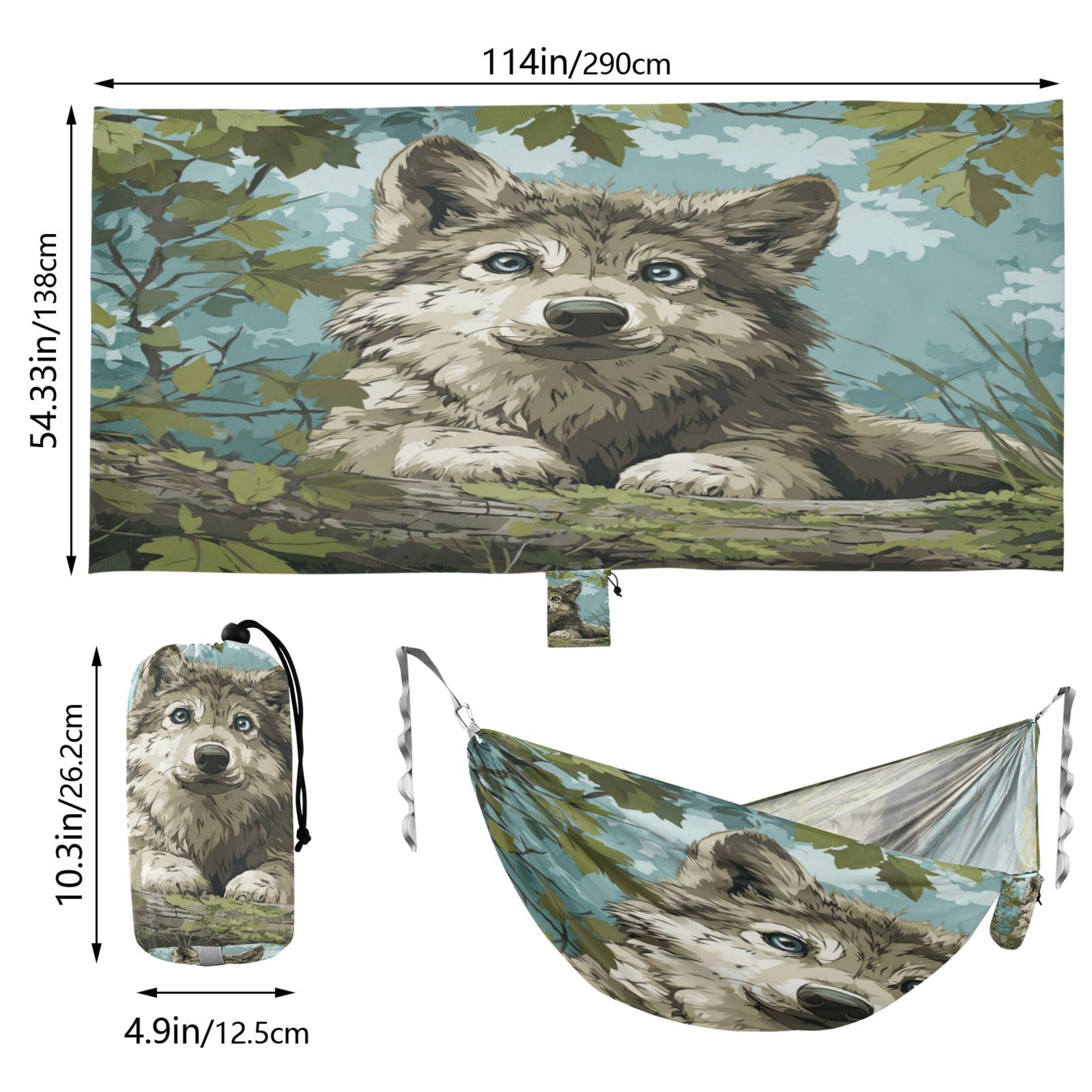 Hanging Hammock Portable Travel Camping For Outdooor Beach Camping Hiking Sitting in The Forest